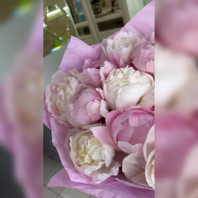 Крупные и ароматные пионы, 15 штучек