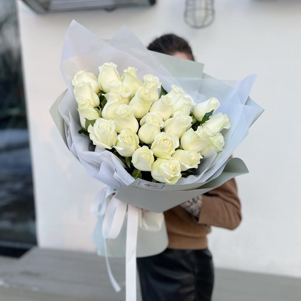 Нежный букет роз