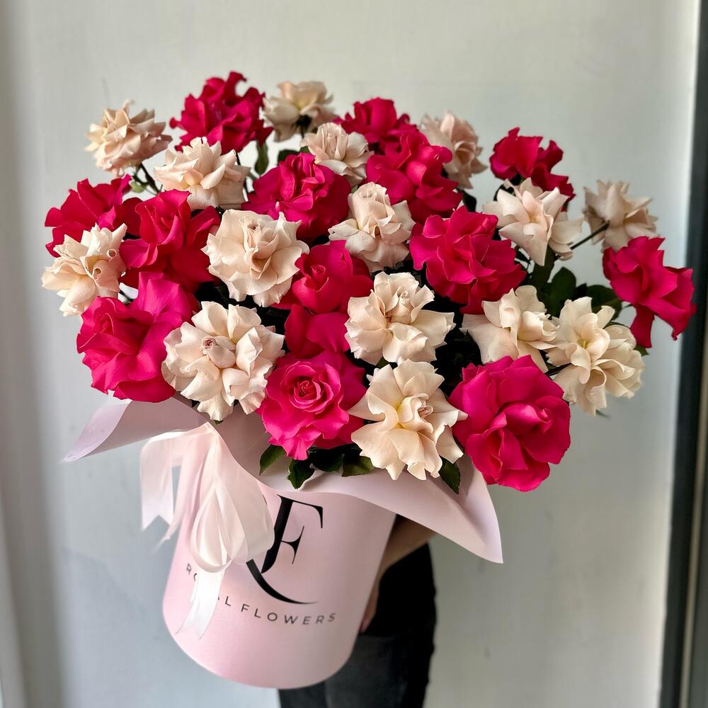 Цветы в коробке