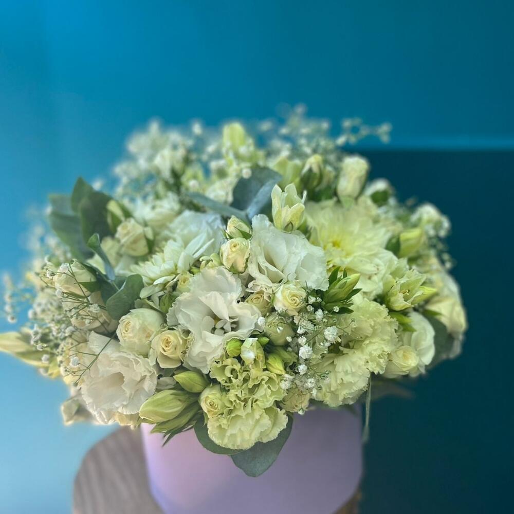 Цветы в коробке