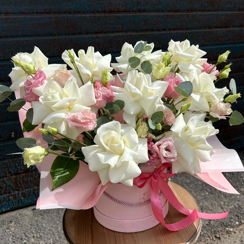 Цветы в коробке