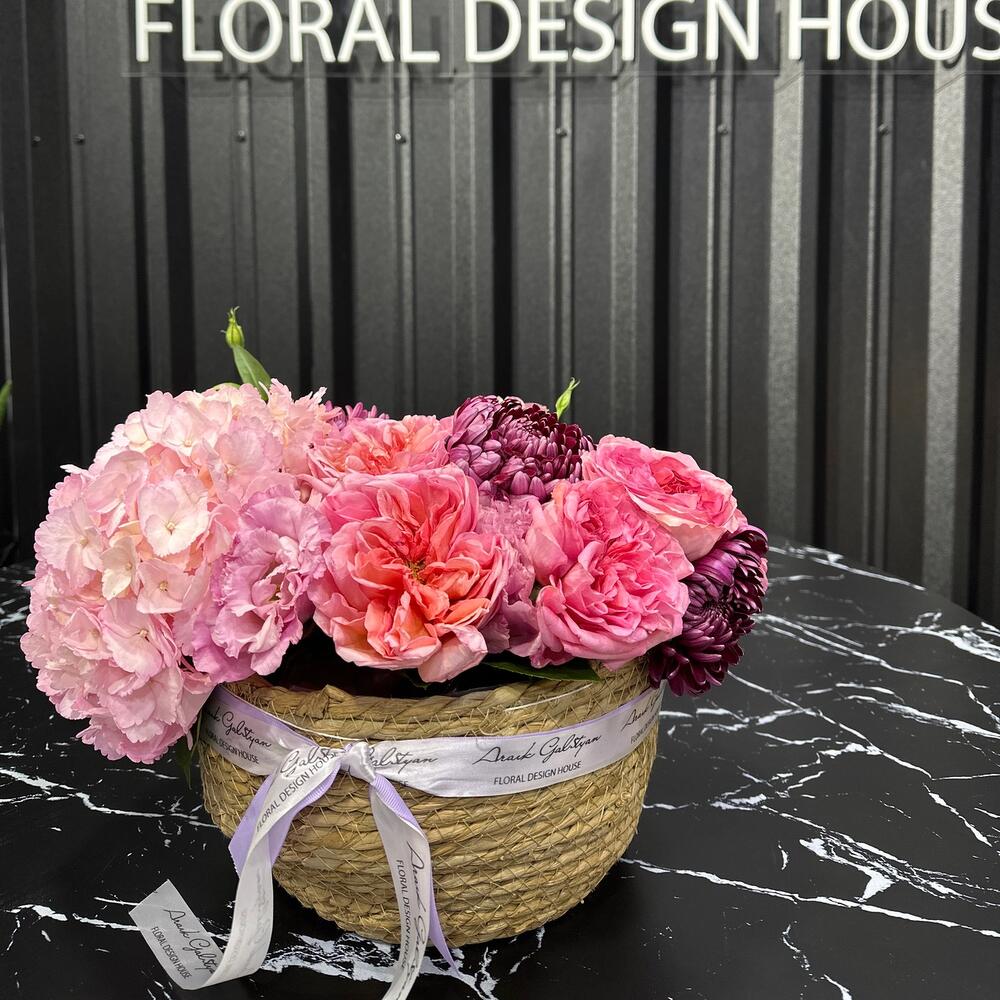 Цветы в коробке